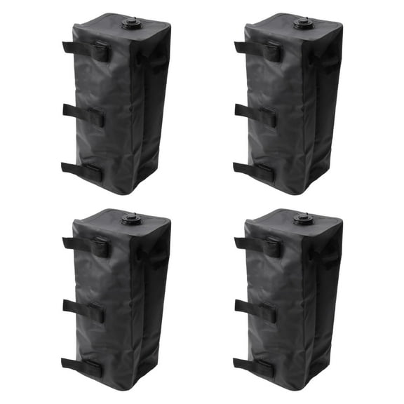 oshhni 4 Pieces Canopy Water Weight Bag 25L Canopy Stabilizer Bags for Tent Shelter