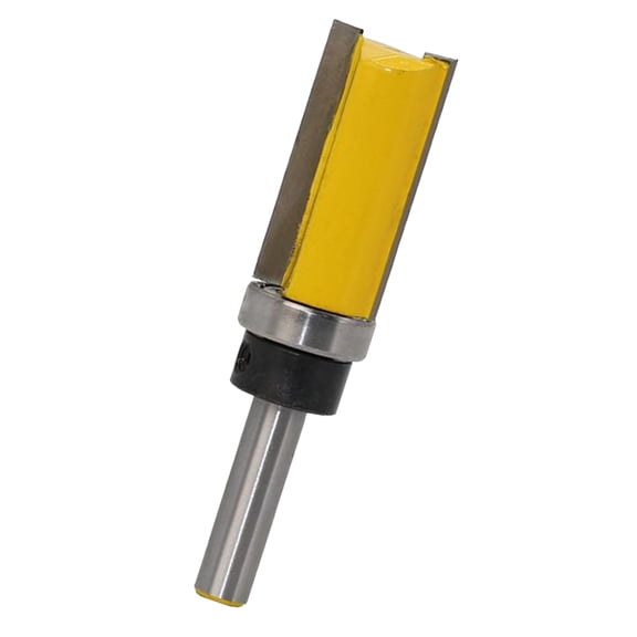 oshhni 8mm Straight Shank End Mill, Crimp End Mill, 3/4 Inch End Mill, Cutting Diameter No.3 Three Quarter Inch 38mm