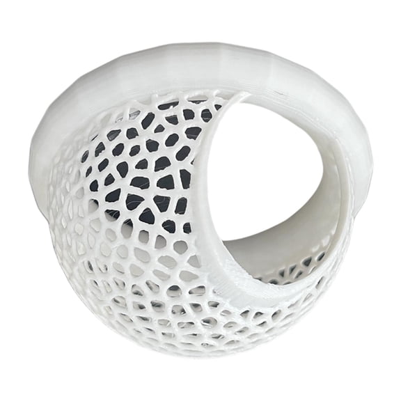 oshhni Aquarium Hammock Betta Hammock Breeding Hideout Decorative Float Feeder White