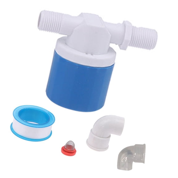 oshhni Automatic Float Valve Accessories Replace for Water Trough Farm Feeding Pond 20mm Side