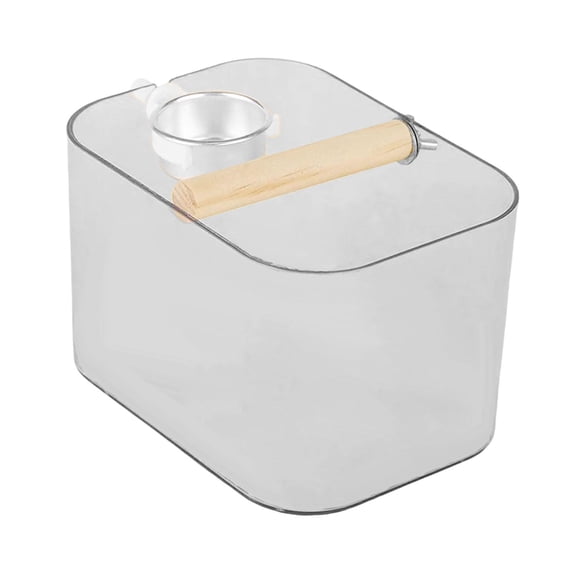 oshhni Bird Toilet Stand Accessories Container Bird Potty for Parakeet
