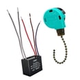 thumbnail image 1 of oshhni Ceiling Fan Switch High Performance Cabinet Light Replacement s 5 Wire Bronze Chain, 1 of 8