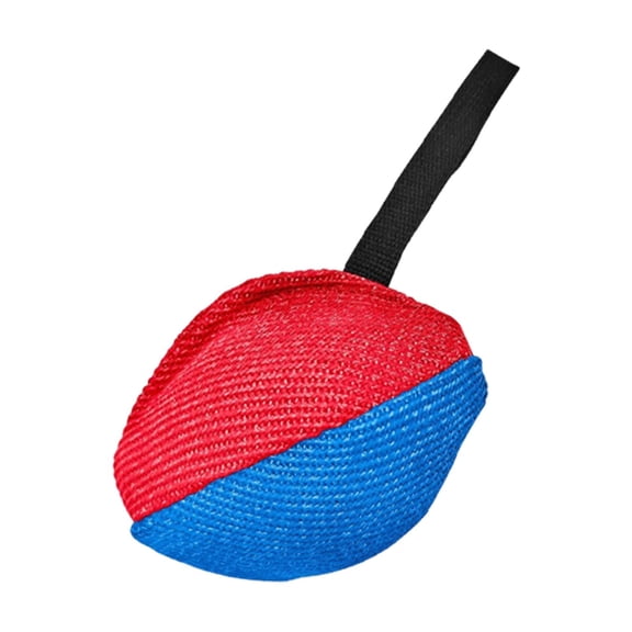 oshhni Dog Tug Ball Lightweight Interactive Play for Chasing Exercise Pets Supplies Red Blue