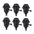 thumbnail image 1 of oshhni E26 Lamp Socket E27 Threaded Light Bulb Socket for LED Bulbs DIY Lamp Repair 2 levels, 1 of 9