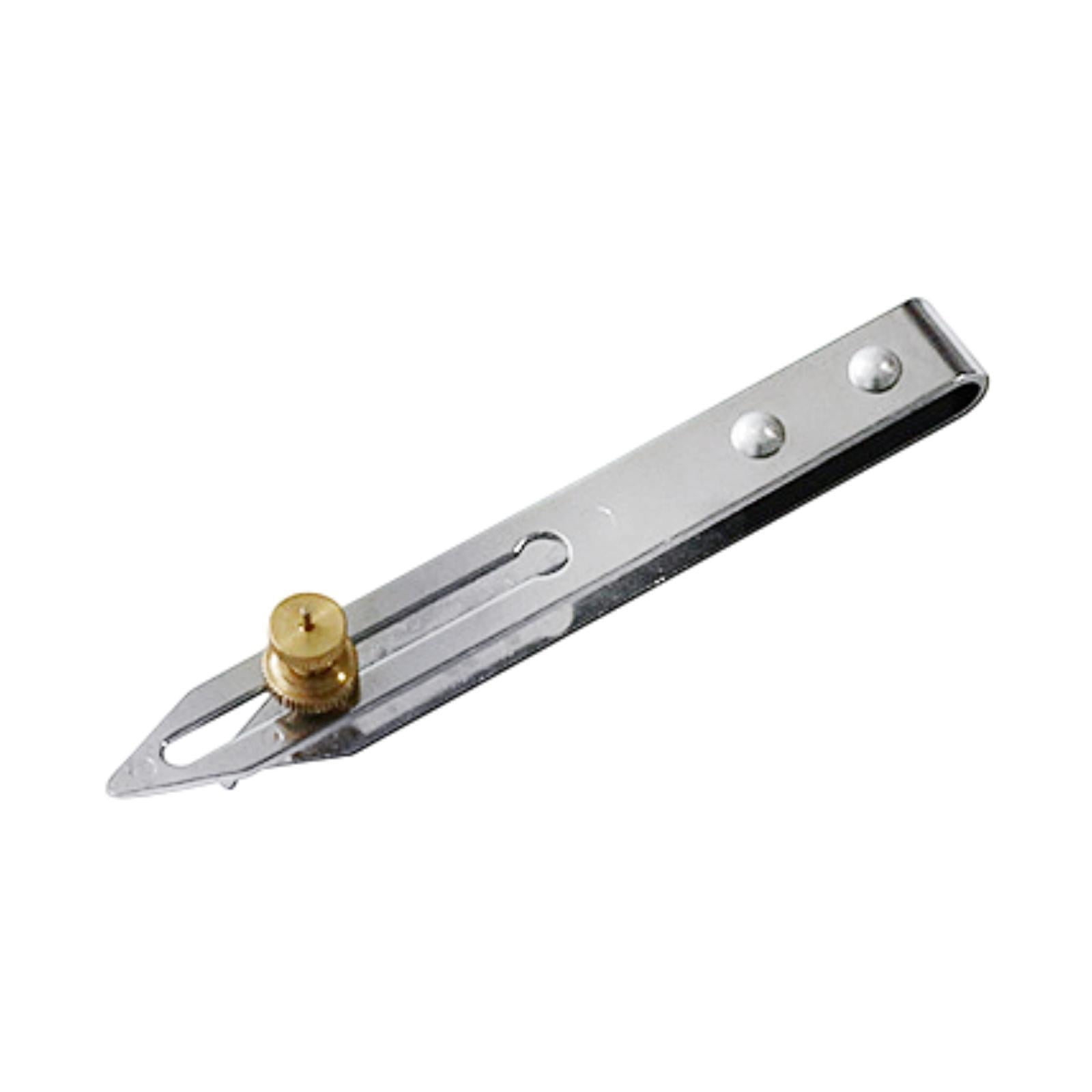 oshhni Floor Layer Mini Recess Scriber Floor Layout Compass for Plumbing Miter Cuts