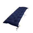 thumbnail image 1 of oshhni Garden Bench Cushion Patio Cushion Soft Comfortable with PP Cotton Seat Pad Rectangle for Settee Lounger Patio Chair Loveseat Blue, 1 of 9