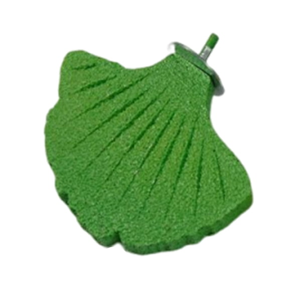 oshhni Ginkgo Leaf Parrot Perch Parrot Standing Pole for Cockatiels Budgies Conures Green