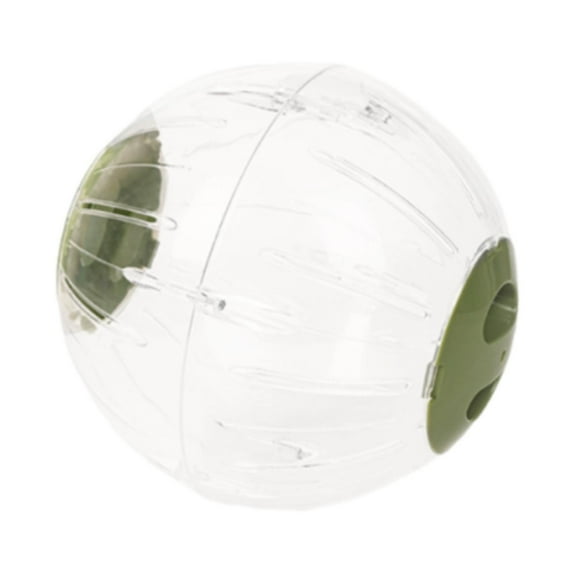 oshhni Hamster Ball Clear Easy to Clean Running Wheel for Dwarf Small Pets Hamsters Green