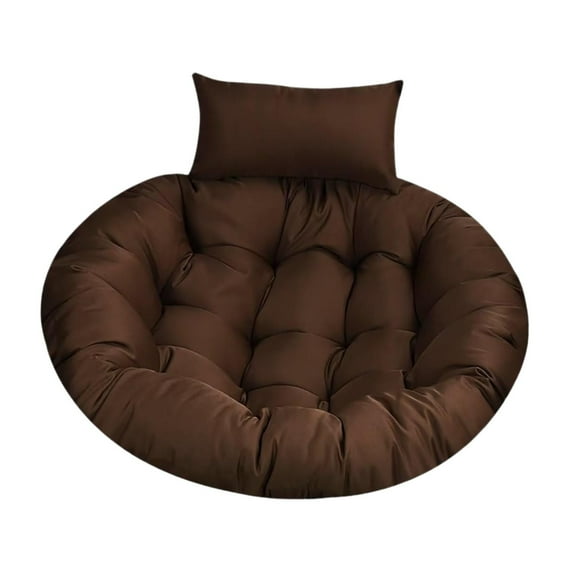 oshhni Hanging Basket Chair Cushion 90 cm Egg Chair Cushion for Garden Home Kitchen Coffee