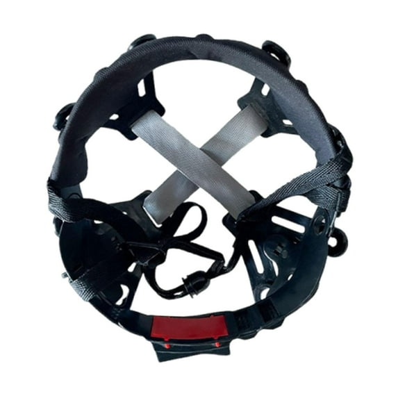 oshhni Hard Hat Replacement Ratchet Suspension Anti Slip Comfortable Hard Hat Liner 8 Point Plug in