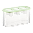 thumbnail image 1 of oshhni Hydroponic Grower Box Transparent Hydroponic Planting Box 6 Holes Practical Rectangular Planter Container for Home Vegetables Green, 1 of 9