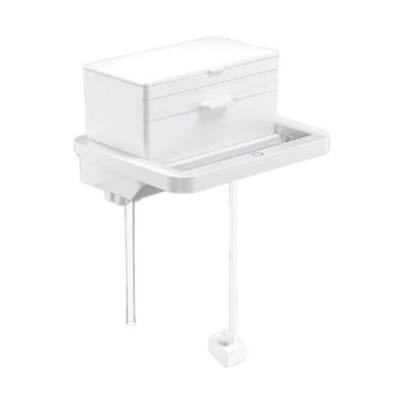 oshhni Overflow Box for Aquarium Drip Tray USB Silent Top Mount Fish Tank Accessory