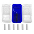 thumbnail image 1 of oshhni Paint Roller Kit with Tray Interior Paint Brush Portable Sturdy Multipurpose, 1 of 9
