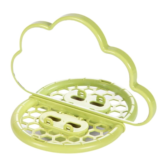 oshhni Parrot Bird Mirror Decoration Sturdy s Mirrors Canary African Grey Macaw green