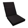 thumbnail image 1 of oshhni Patio Chair Cushion Comfortable Lounger Cushion for Deck Pool Lawn Furniture Black, 1 of 9