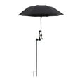 thumbnail image 1 of oshhni Plant Sun Umbrella Multiuse Beach Chair Sun Parasol Block Sunlight for Patio Black, 1 of 9
