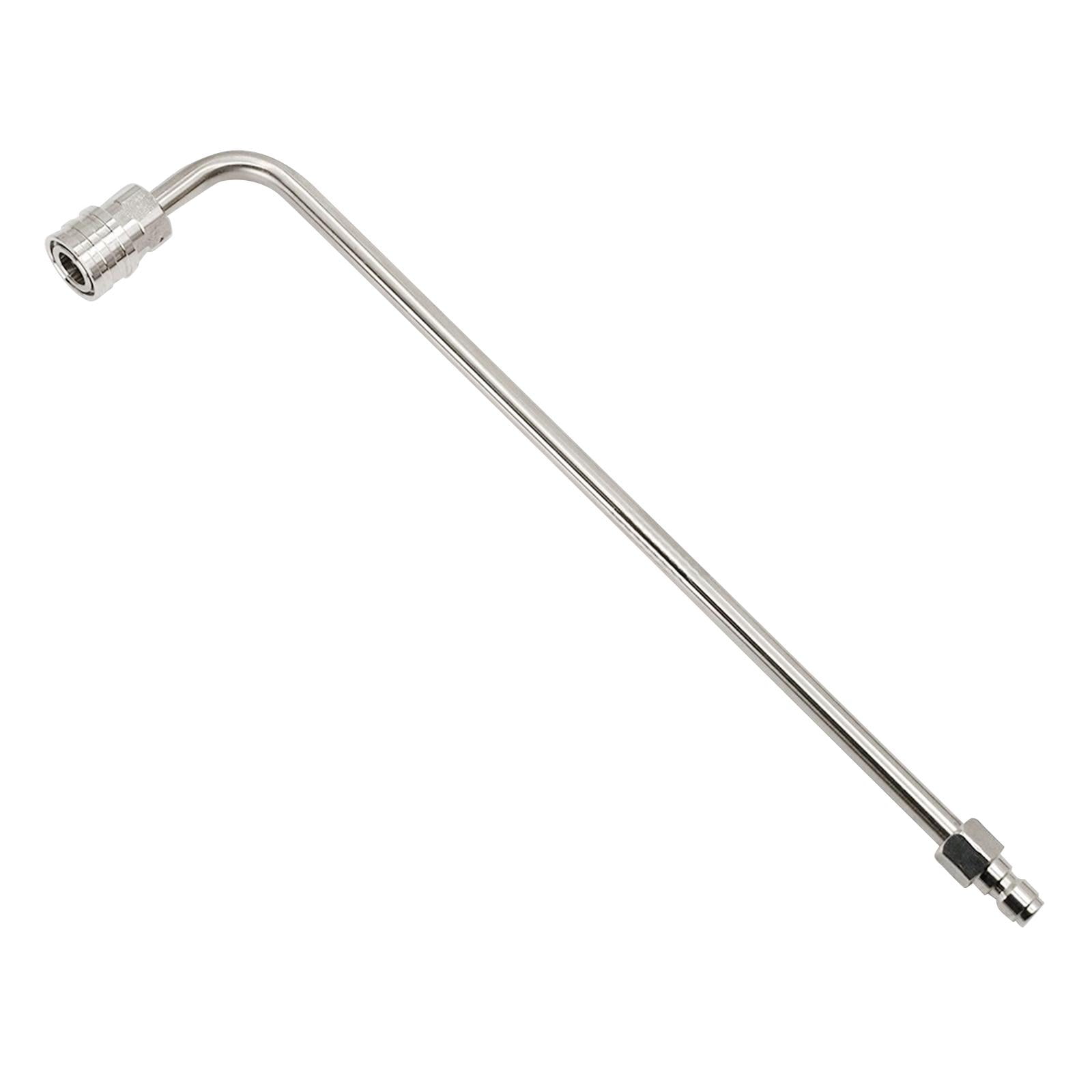 oshhni Pressure Washer Gutter Rod Angled Extension Stick for Lawn ...