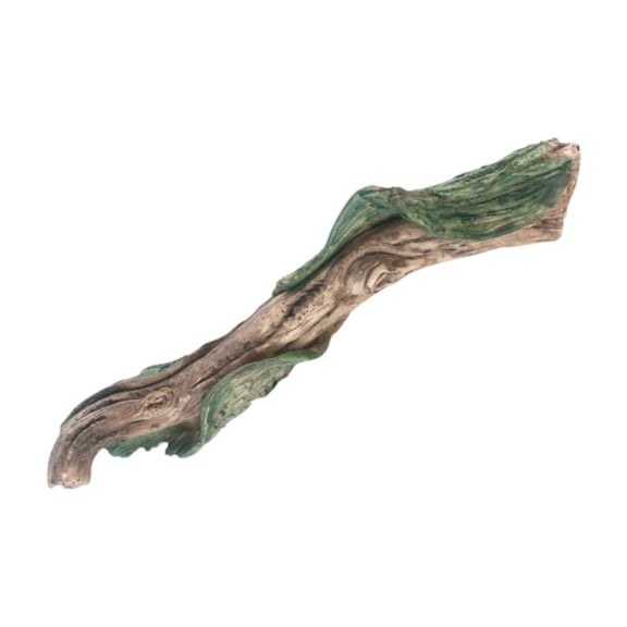 oshhni Reptile Climbing Branch Lifelike Tank Accessories for Frog Turtle Snake 20x4.5x4cm