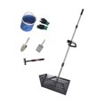 thumbnail image 1 of oshhni Sand Rake Beach Sifter Heavy Duty Multifunctional Large Premium Convenient Extendable Handle with Multi Small Tool Deep Spade black, 1 of 9