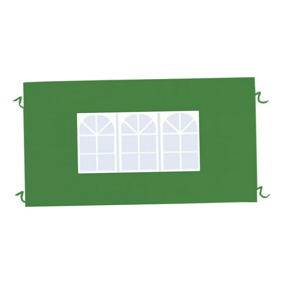 oshhni Side Wall Panel Portable Replacement Tent Sidewall for Sunshade Awning Patio Green