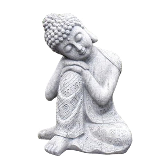oshhni Sleeping Thai Buddha Statues Ornament Figurine, Garden Buddha Statue Sculpture Indoor/Outdoor Decor for Home,Garden,Patio,Deck,Porch Yard Art Decor