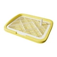 thumbnail image 1 of oshhni Training Pad Holder Portable Reusable Pet Dog Toilet for Puppy Dogs and Cats Yellow, 1 of 9