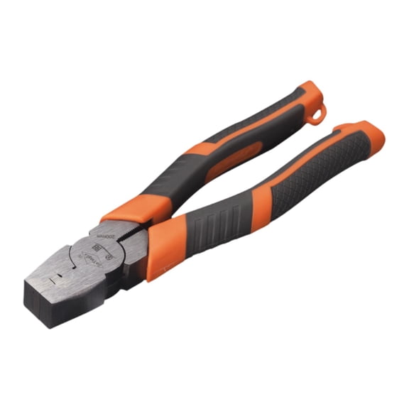 oshhni V Groove Notch Cutter Plier Industrial Equipment Hand Tool Angle Shear Plier With Manhole