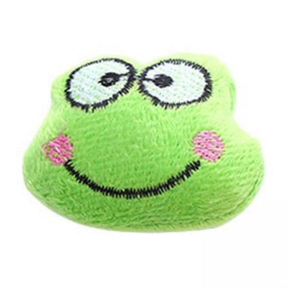 oshhnii 3xCats Chew Toys Interactive Cat Toys Cat Pillows Catnip Toys for Indoor Cats Frog 3 Pcs