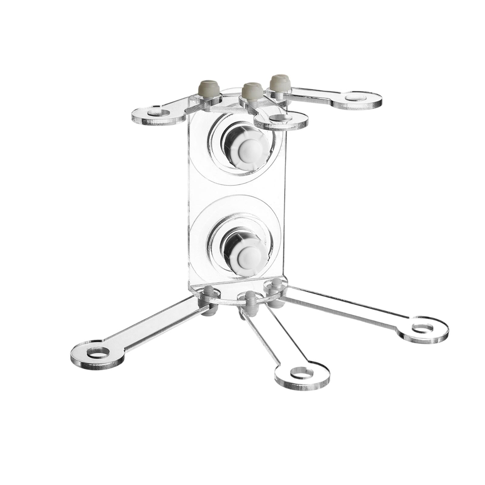 oshhnii Aquarium Coral Holder Aquarium Supplies Rock Rack Movable Transparent 6 Claw