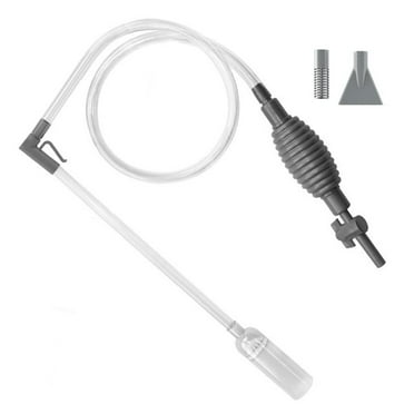 oshhnii Aquarium Siphon Vacuum Cleaner Durable for Water Changing Quick Water Change 1.7m