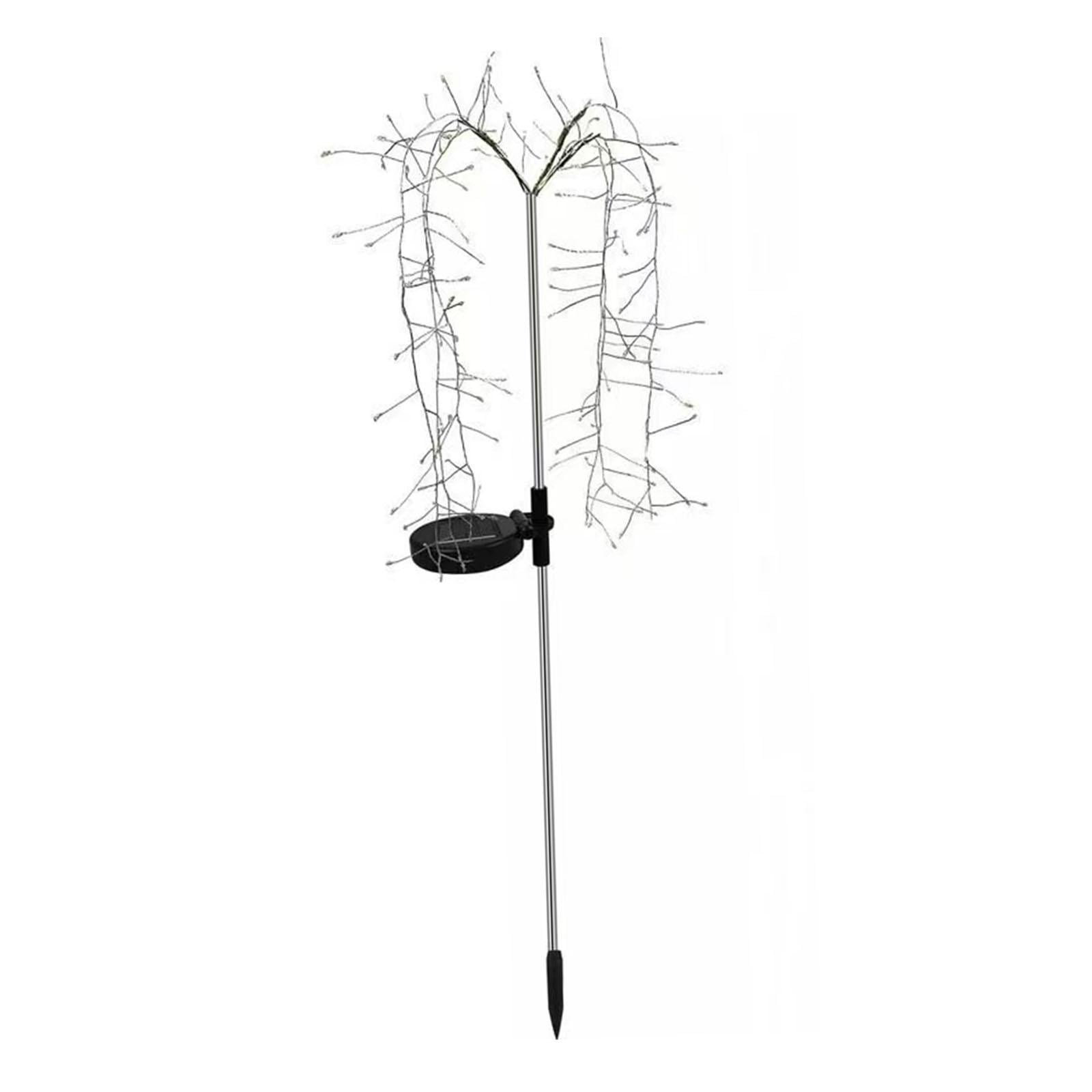 oshhnii Artificial Tree with Lights 8 Modes Landscape Patio Lamp Garden Solar Lights Warm Light