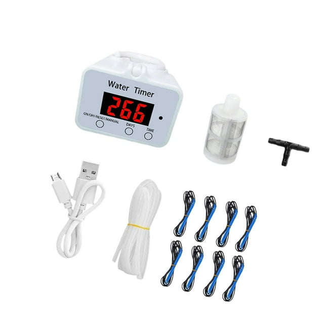 oshhnii Auto Drip Irrigation Kit Plant Self Watering System Easy Use