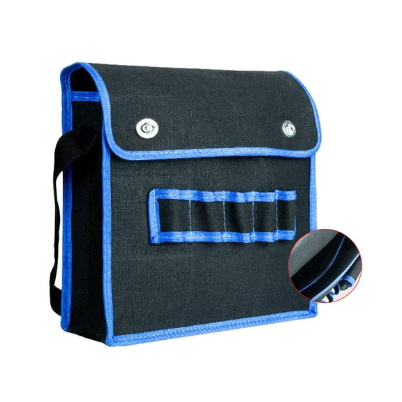 oshhnii Canvas Tool Bag Electrician Tool Bag Heavy Duty Multifunctional Garden Tool Organizer Tool Organizer for Drywall Construction , small