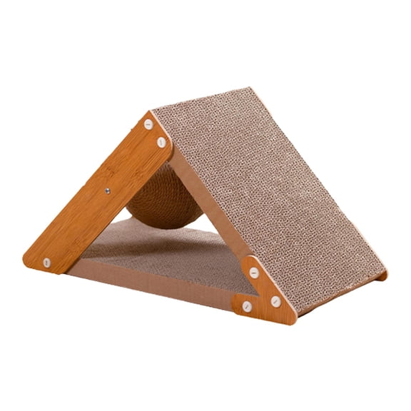 oshhnii Cat Scratcher Toy with Sisal Ball Wear Resistant for Indoor Cat Rabbit Kitty L