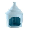 thumbnail image 1 of oshhnii Ceramic Hamster Habitat Hideout Mini Huts for Hamster Gerbil Other Small Pet Blue, 1 of 9