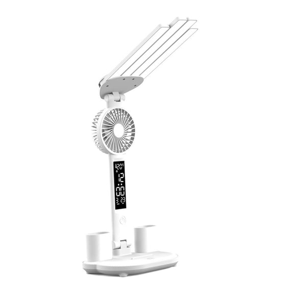 oshhnii Desk Lamp Recharging Foldable Stand s Light with Fan Reading Light