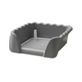 thumbnail image 1 of oshhnii Dog Toilet Litter Tray, Anti ing Detachable Pet Litter Pan, Training Potty gray, 1 of 9