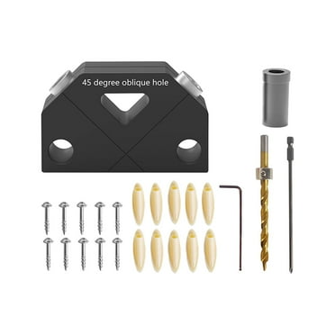 oshhnii Doweling Jig Accessory Multiple Sizes of Guide Holes Punch D