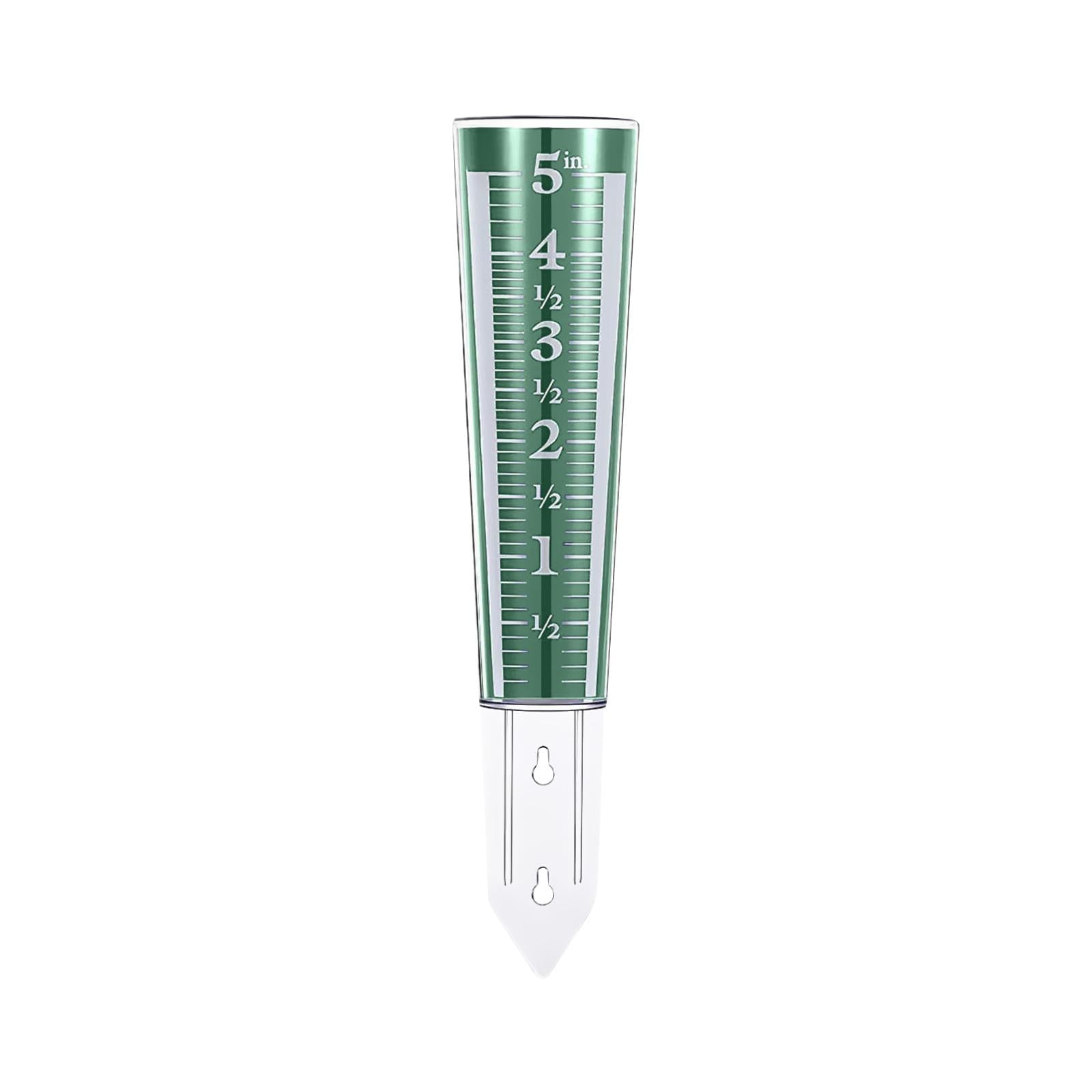 oshhnii Garden Rain Gauge Acrylic Hanging Rain Gauge Outdoor Easy to ...