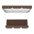 thumbnail image 1 of oshhnii Garden Swing Chair Canopy Cover Kit Accessories Canopy 195x125x15cm Sunproof Brown, 1 of 9