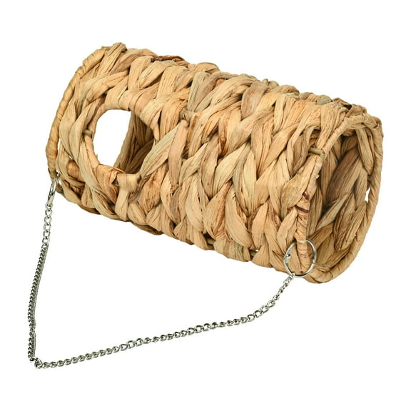 oshhnii Hand Woven Hanging Birdhouse Cozy Resting Place Hut Small Hanging Bird House for