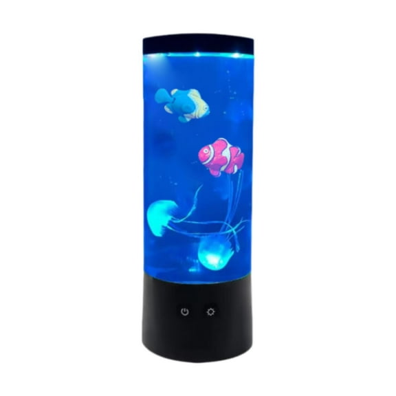 oshhnii Jellyfish Lamp Fantasy Jellyfish Tank Mood Light for Holiday Birthday Office
