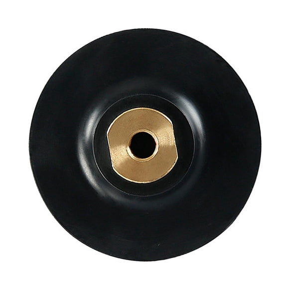oshhnii Rubber Backer Pad Polishing Rubber Pad Soft Hook and Loop Backer Pad Polishing Backing Pad for Counter Edge Polishing A