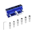 thumbnail image 1 of oshhnii Woodworking Drill Guide Jig Professional High Precision Wood Working Tools Drill Inch, 1 of 9