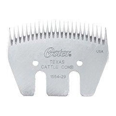 oster shearing comb, 24-tooth texas cattle show comb