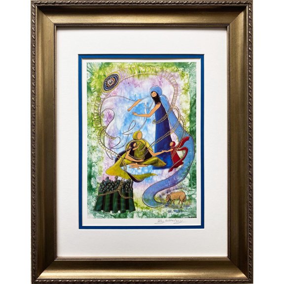 othenberg "The Twins" FRAMED Hand Signed Art Generic