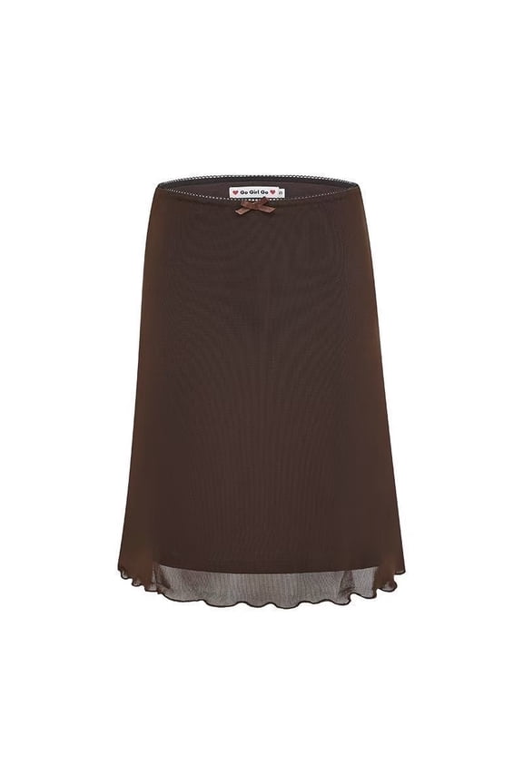 Half Slips for Women Non Cling Under Dresses Silky Underskirt Lightweight Lace Trim Skirt Slip