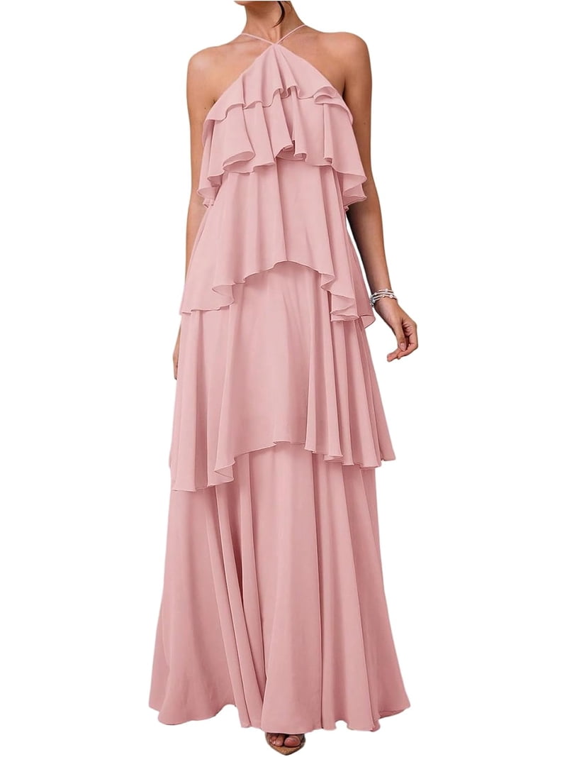 wedding guest wrap dress Plus Size Floral with Flutter Sleeves â€?Spring & Summer Style Maxi Dress Summer Sundresses upload-20220426 Size:34 Regular Please note that a
