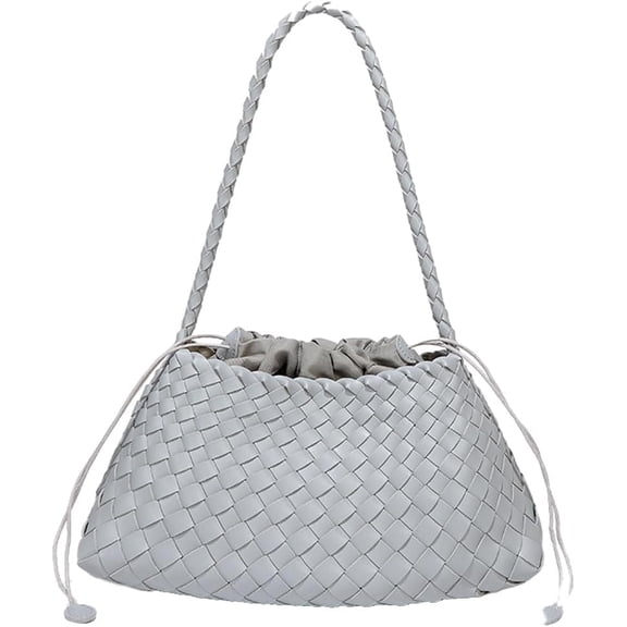 otnbgsr Woven Hobo Bags for Women's suede woven handbag, fashionable bucket shaped wallet, underarm shoulder bag, retro handbag, handbag, handbag