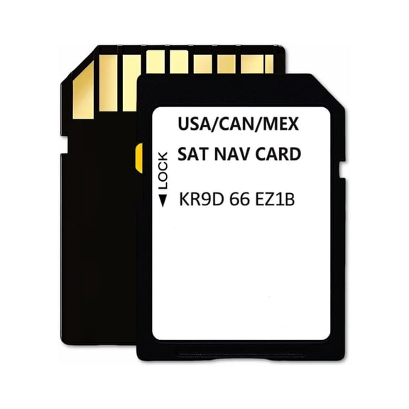 ouhos 2025/2026 Navigation SD Card KR9D66EZ1B, Offline GPS Map Update for USA, Canada & Mexico Factory Infotainment System